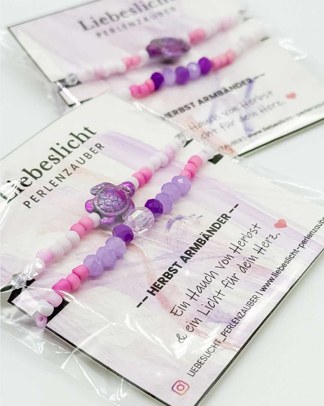 Liebeslicht-Perlenzauber-Herbst-Set-Lila-2-Perlenarmbaender-2