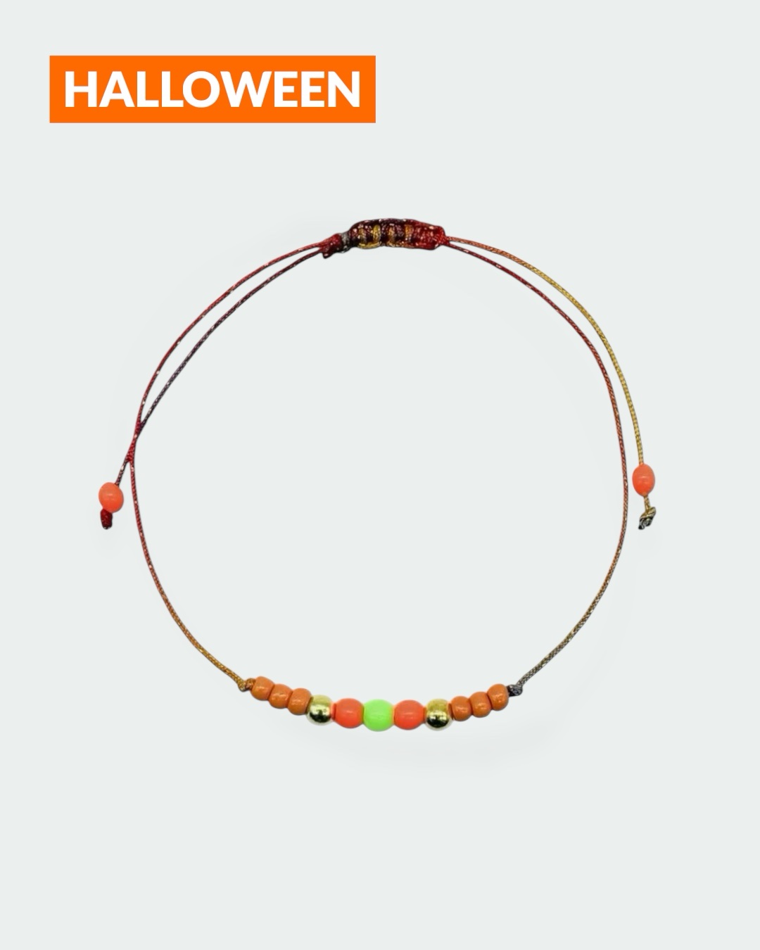 Flammenzauber – Halloween Edition – Perlenarmband – Bild 1