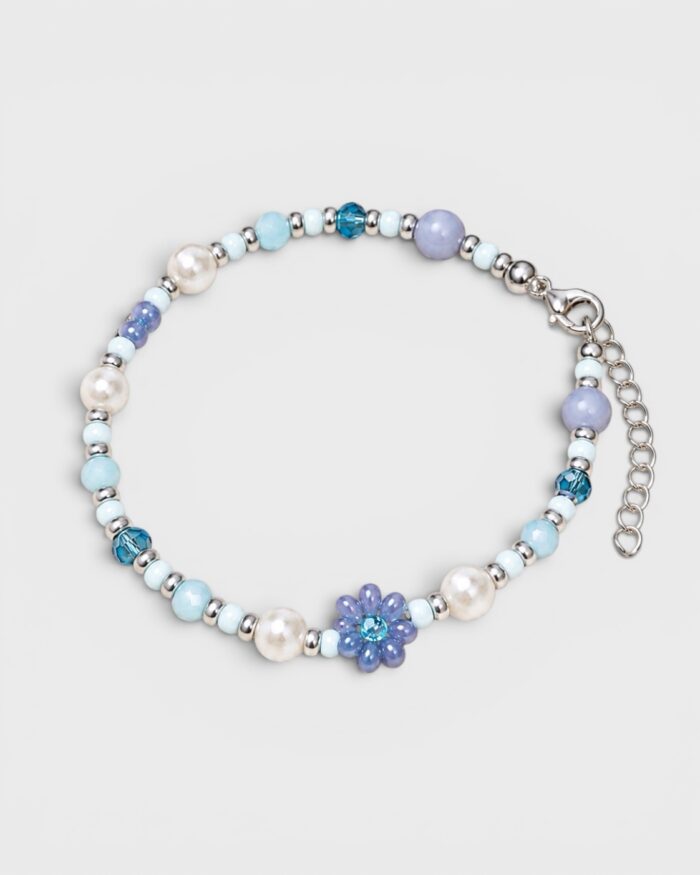 Blütenruhe – Perlenarmband für Balance, Ruhe & Vertrauen