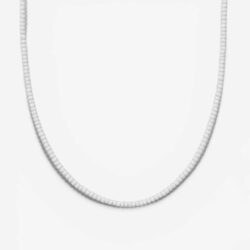 Perlenkette-Halskette-3mm-Glasperlen-weiss-Liebeslicht-Perlenzauber