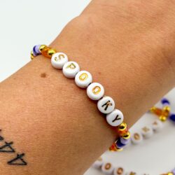 Golden Spooky – Halloween-Edition Perlenarmband - Thumbnail Image 2