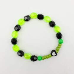 Beetlejuice Heart  – Halloween-Edition – Perlenarmband - Thumbnail Image 3