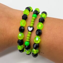 Beetlejuice Heart  – Halloween-Edition – Perlenarmband - Thumbnail Image 4