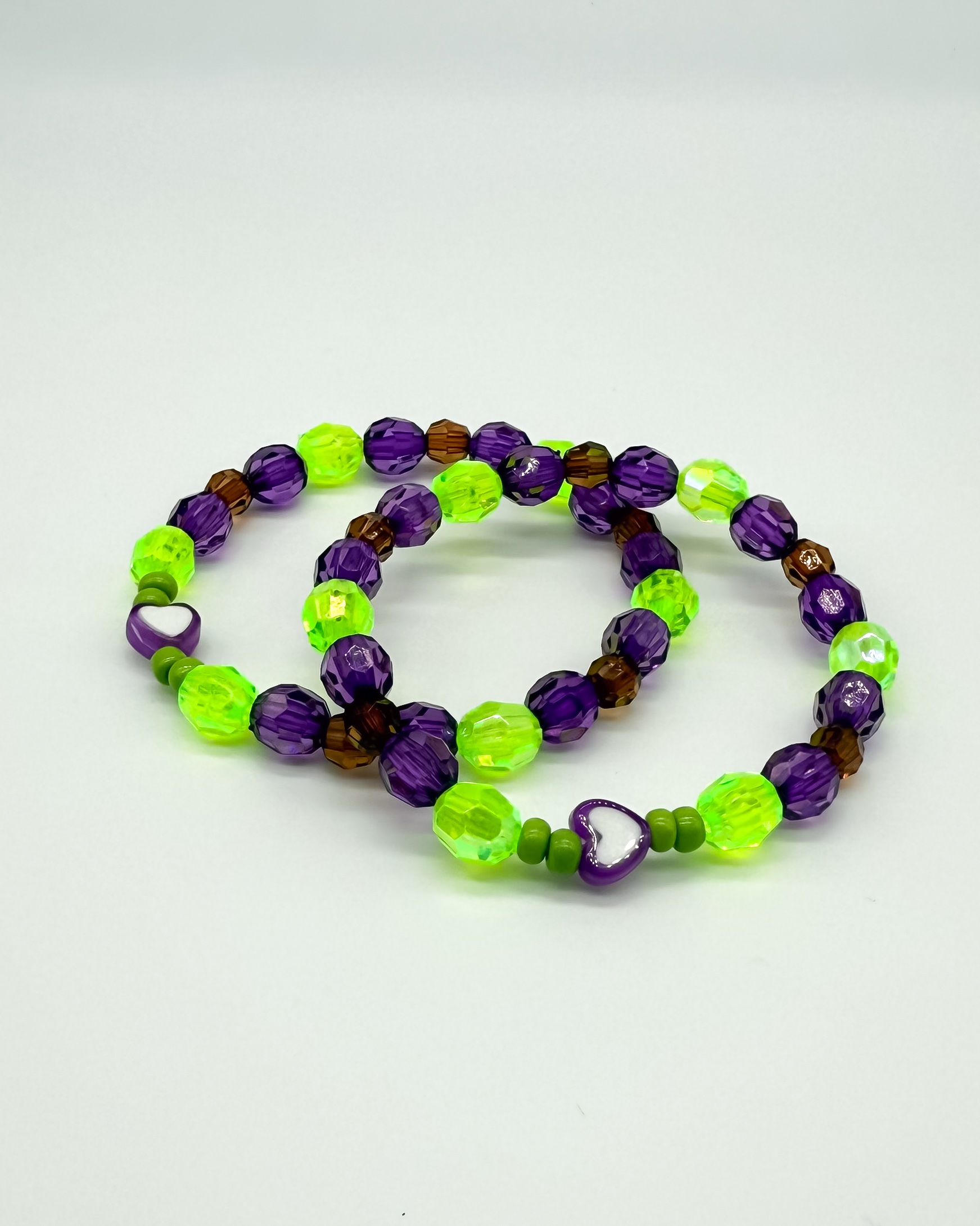 Joker Heart – Halloween-Edition – Perlenarmband – Bild 4
