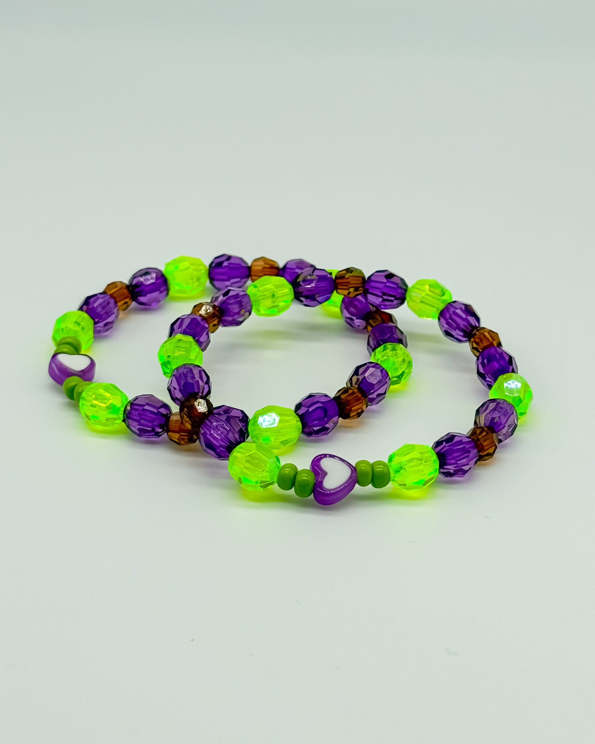 Joker Heart – Halloween-Edition – Perlenarmband – Bild 2