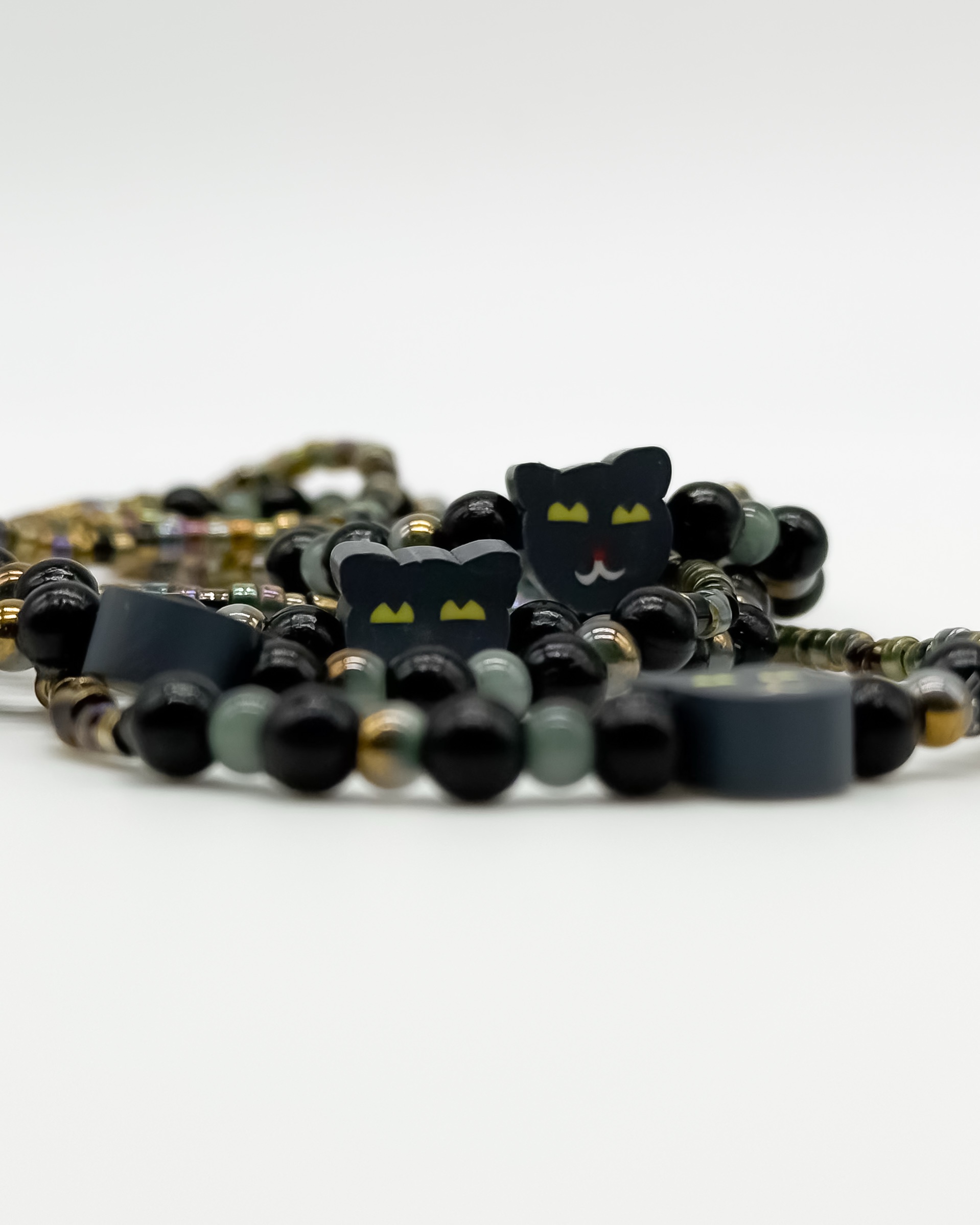 Bad Cat – Halloween-Edition – Perlenarmband – Bild 2