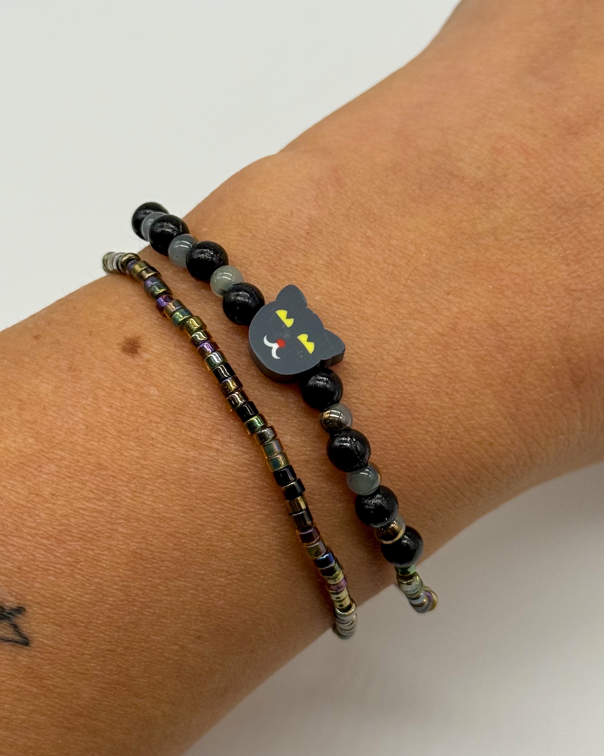 Bad Cat – Halloween-Edition – Perlenarmband – Bild 4