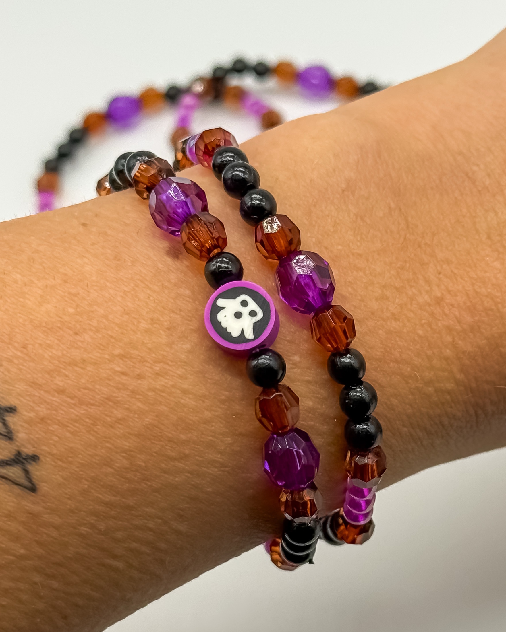 Boo Babe – Halloween-Edition – Perlenarmband – Bild 3