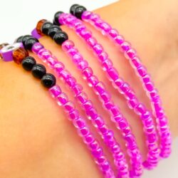 Lila Spiderdream – Halloween-Edition – Perlenarmband - Thumbnail Image 4