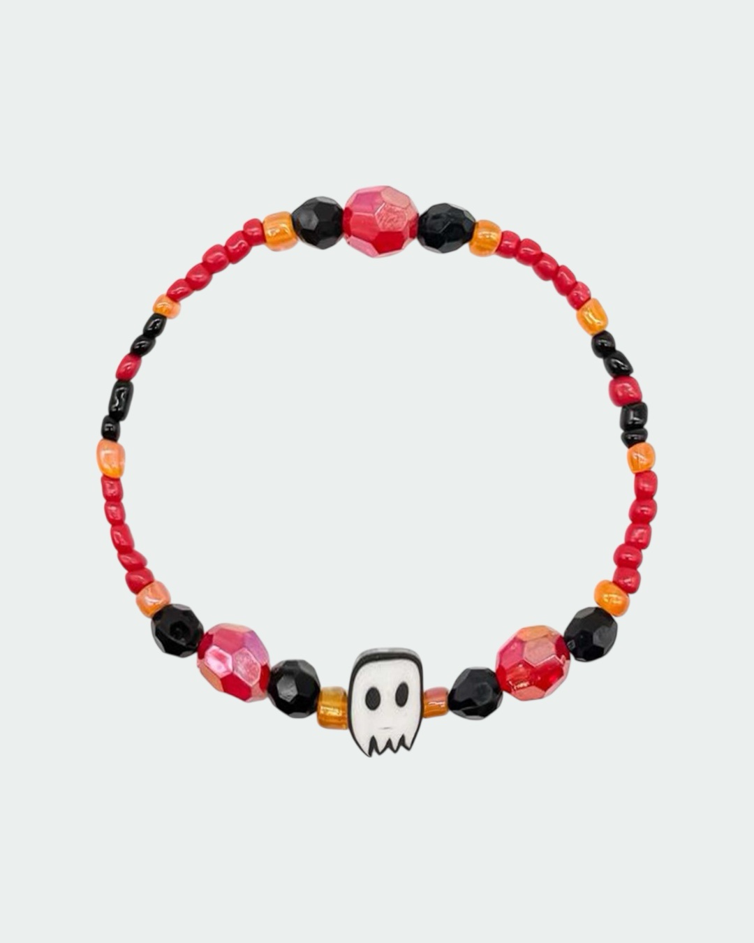 Roter Geist – Halloween-Edition – Perlenarmband – Bild 2
