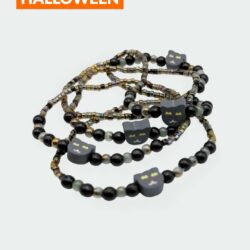 Bad Cat – Halloween-Edition – Perlenarmband - Thumbnail Image 1
