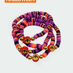 Batbabe – Halloween-Edition – Perlenarmband - Thumbnail Image 1
