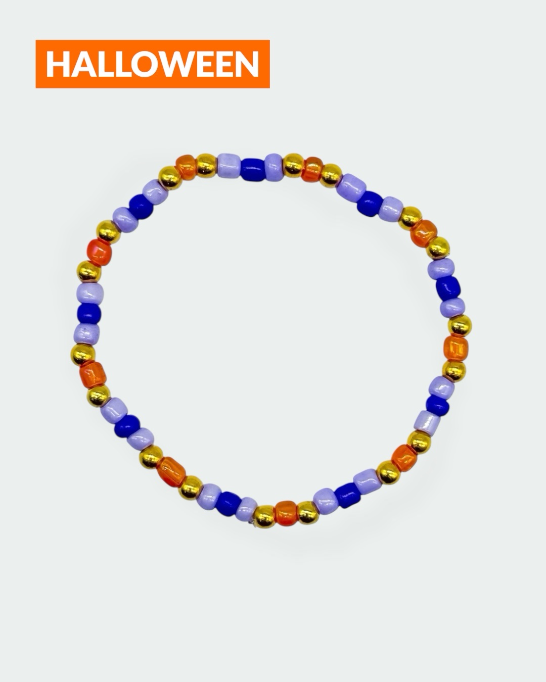 Golden Simple – Halloween-Edition – Perlenarmband – Bild 1
