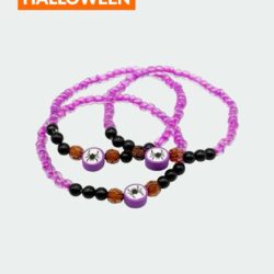 Lila Spiderdream – Halloween-Edition – Perlenarmband - Thumbnail Image 1