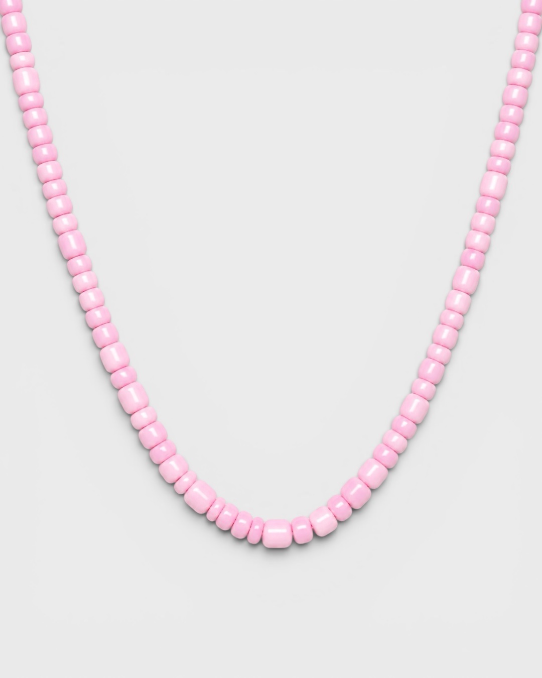 Basic Perlenkette aus 3mm Glasperlen – verschiedene Farben – Bild 2