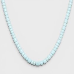 Basic Perlenkette aus 3mm Glasperlen – verschiedene Farben - Thumbnail Image 4