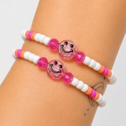 Bunter Strahlegrins – Smiley-Armband für Freude, Glück & Leichtigkeit - Thumbnail Image 1