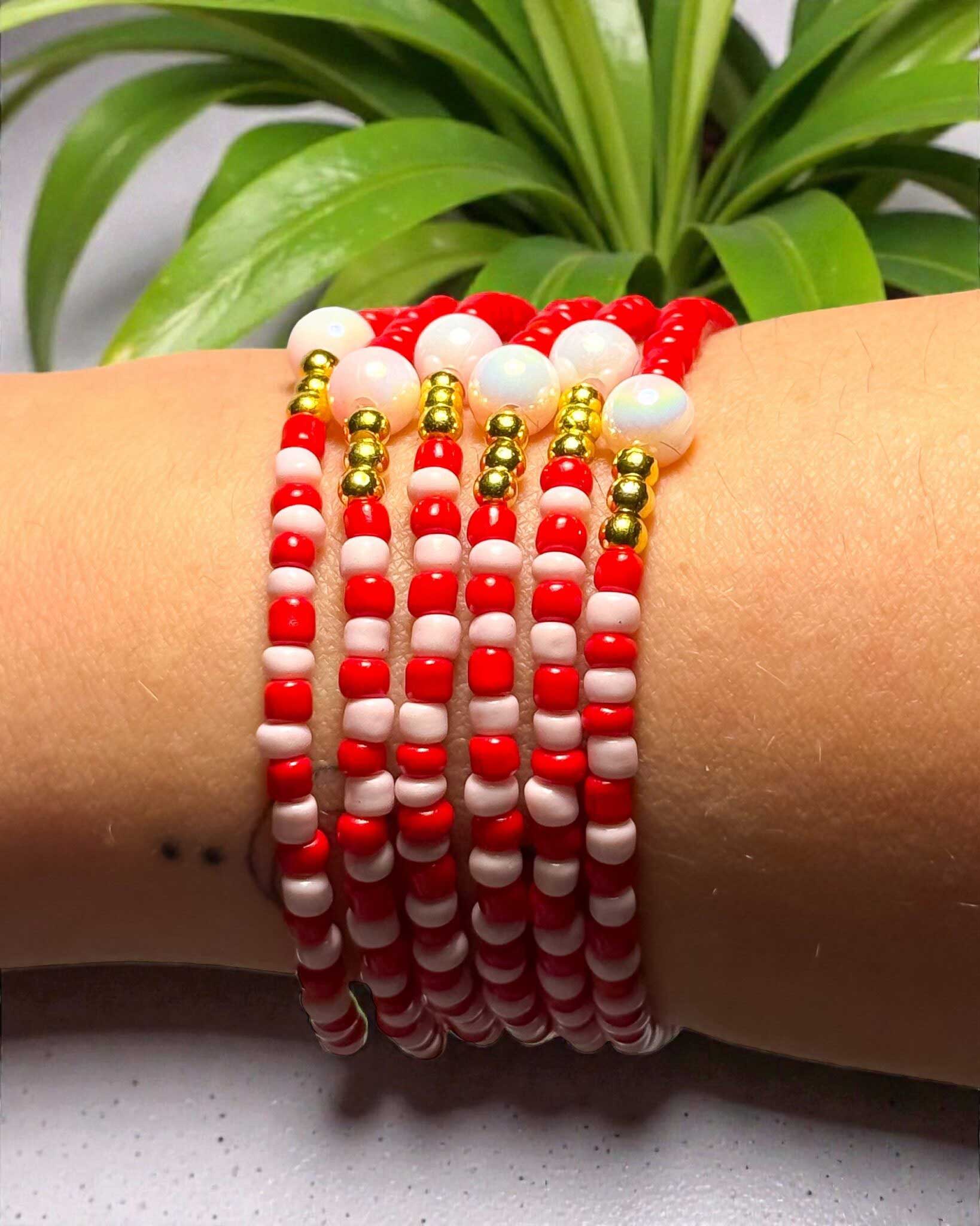 Liebeslicht-Perlenzauber-Perlenarmband-Zuckerstange-Kraft-und-Liebe-rosa-rot-02