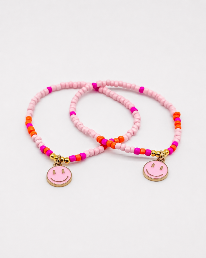 Lächellicht – Smiley-Perlenarmband für Freude, Glück & Leichtigkeit