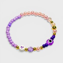 Amora Eye - Schutzarmband mit Nazar-Auge und Herzperle - Thumbnail Image 1