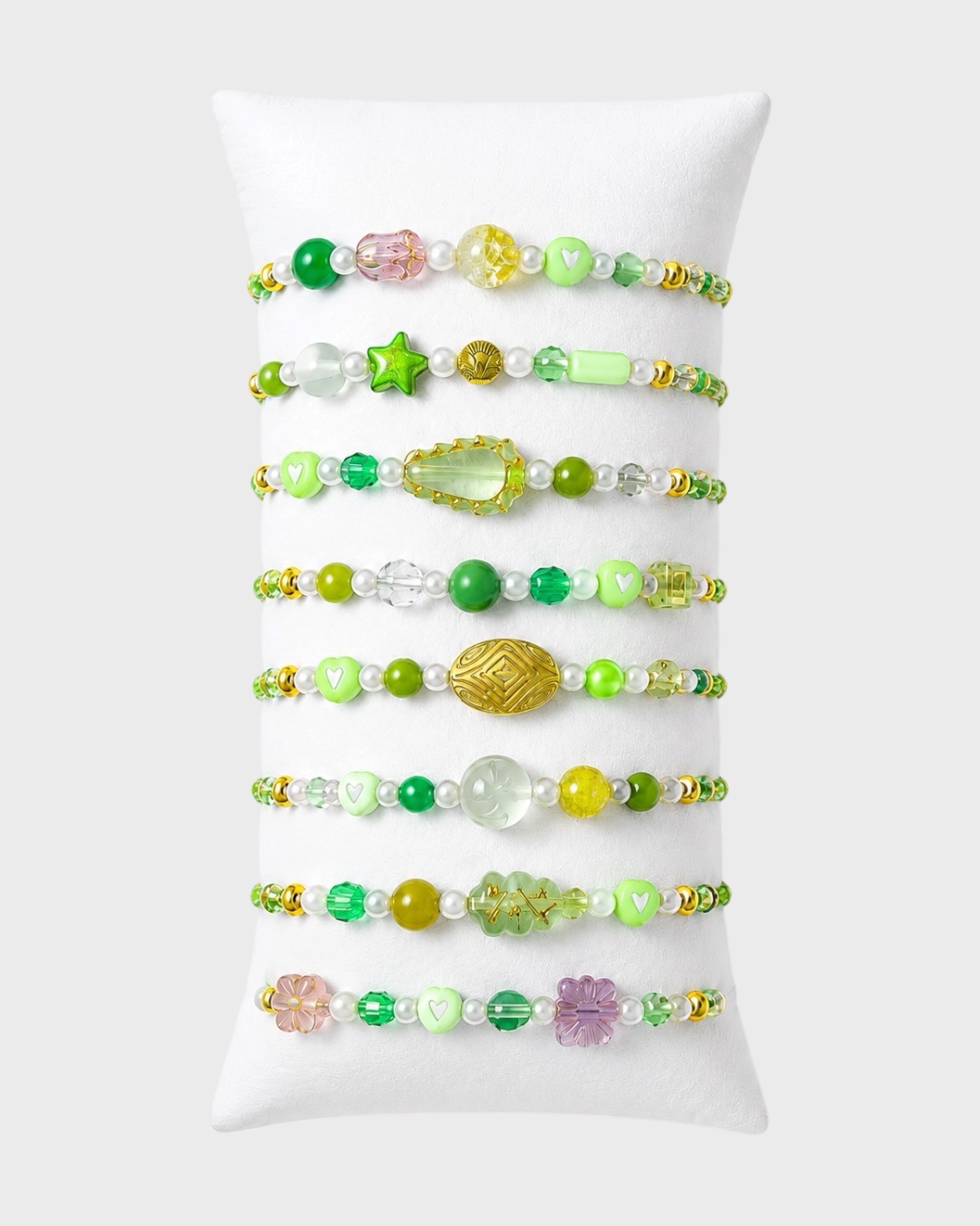 Grünes Licht – Perlenarmband für Hoffnung, Neubeginn & Zuversicht – Bild 1