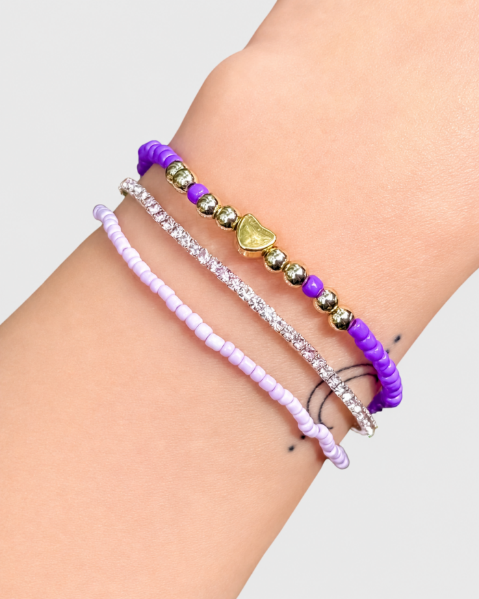 Calm Energy – 3er Armband Set für Balance, Ruhe & Vertrauen