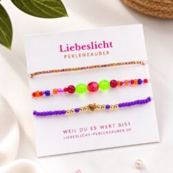 Farbenfreude – 3er Armband-Set für Leichtigkeit & gute Laune - Thumbnail Image 5