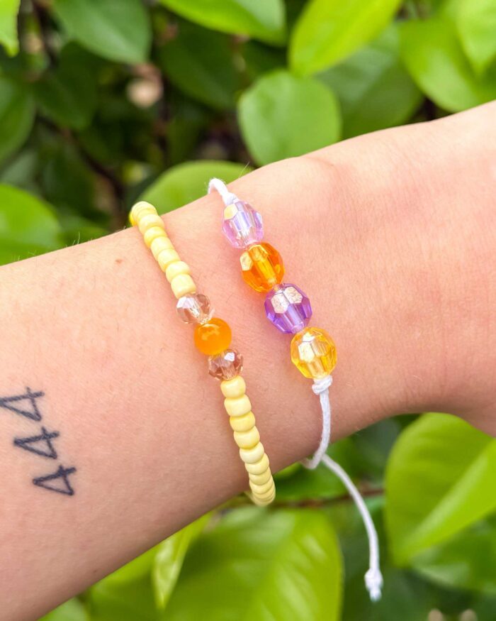 Soft Glow – 2er Armband-Set für Freude, Glück & Leichtigkeit