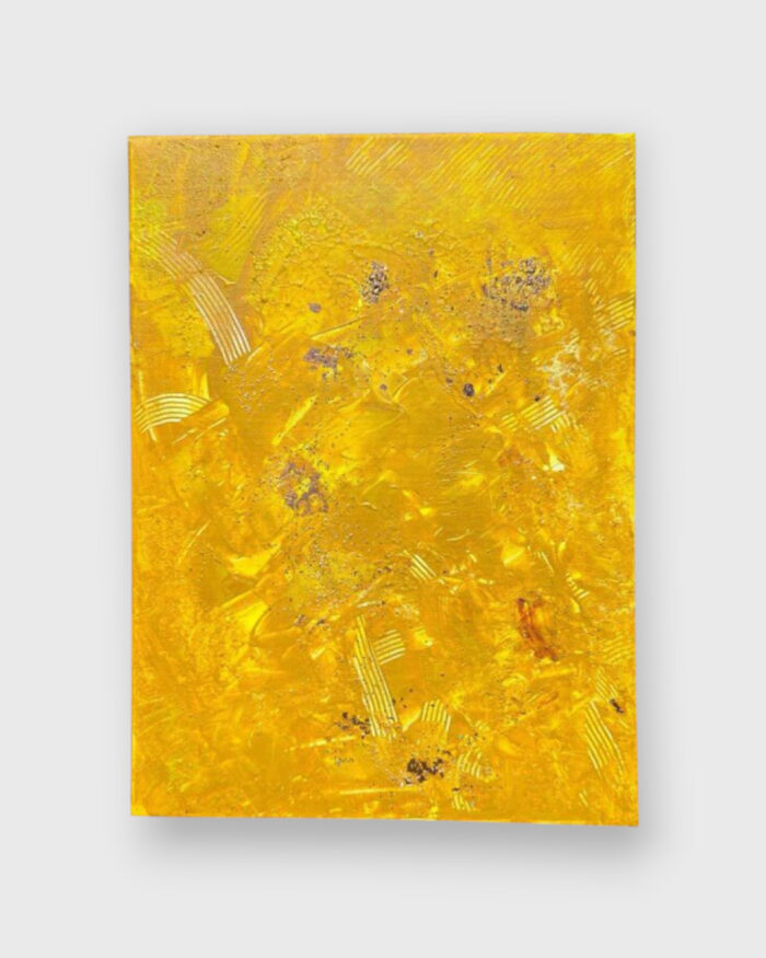 Sonnen-Seele – abstraktes Originalkunstwerk, ca. 40,5 × 30 cm