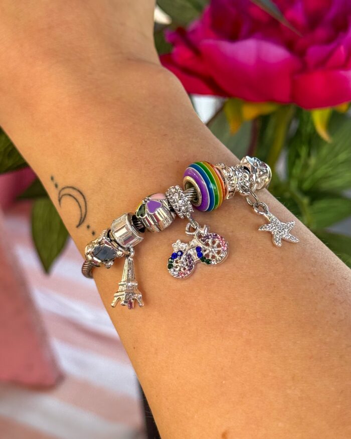 Liebeslicht Charm Armband – Rainbow Vibes