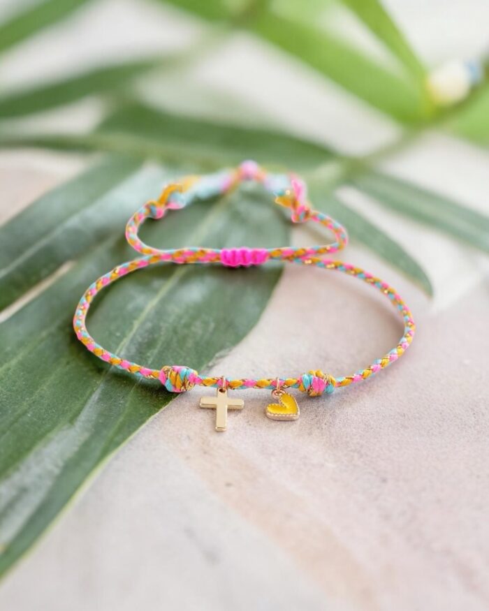 Boho – Armband mit Charms für Freude, Glück & Leichtigkeit