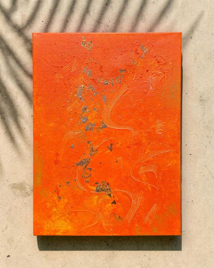 Solar Fire – Liebeslicht Original | Acrylbild
