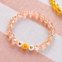 Herzensfarben dreierlei – Kristallperlenarmband für Liebe, Selbstliebe & Weiblichkeit - Thumbnail Image 5