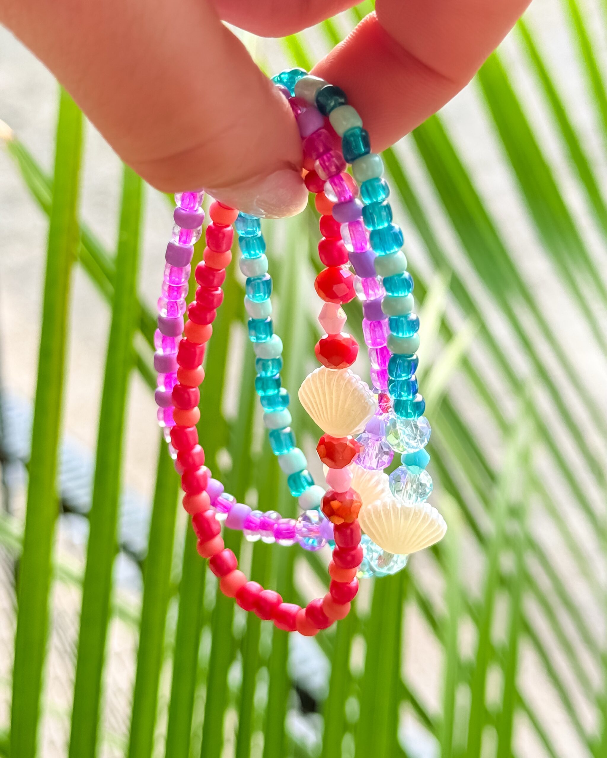 Bunter Meereszauber – Muschelarmband für Balance, Ruhe & Vertrauen – Bild 3