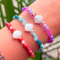 Bunter Meereszauber – Muschelarmband für Balance, Ruhe & Vertrauen - Thumbnail Image 2