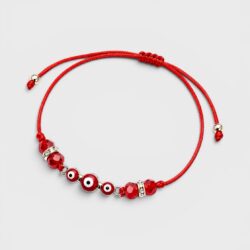 Nazar-Perlen Schutzarmband im Boho-Stil – in verschiedenen Farben - Thumbnail Image 4