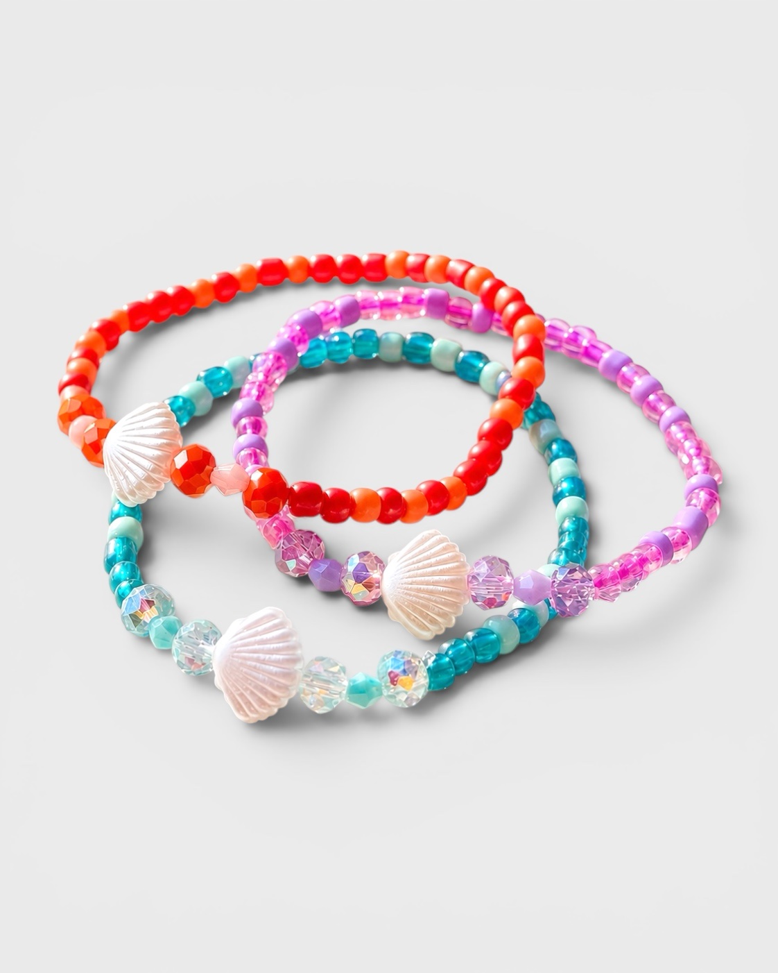 Bunter Meereszauber – Muschelarmband für Balance, Ruhe & Vertrauen – Bild 1