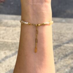 Freude, Glück & Leichtigkeit pur – Perlenarmband mit Citrin-Naturstein - Thumbnail Image 5
